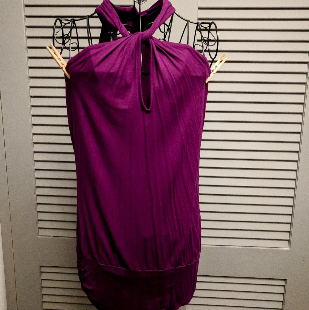 Maurice's Plum Blouse size Large